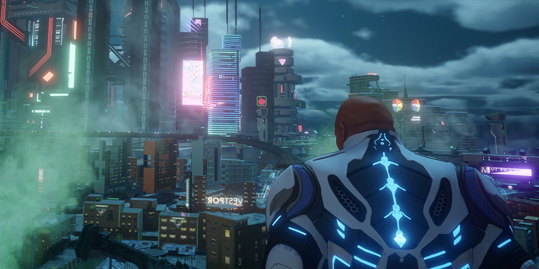 Crackdown 3 Agent from behind