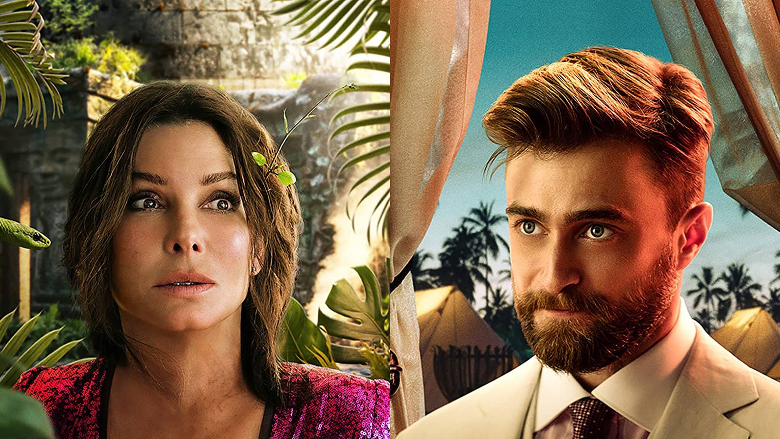 Daniel Radcliffe Sandra Bullock The Lost City