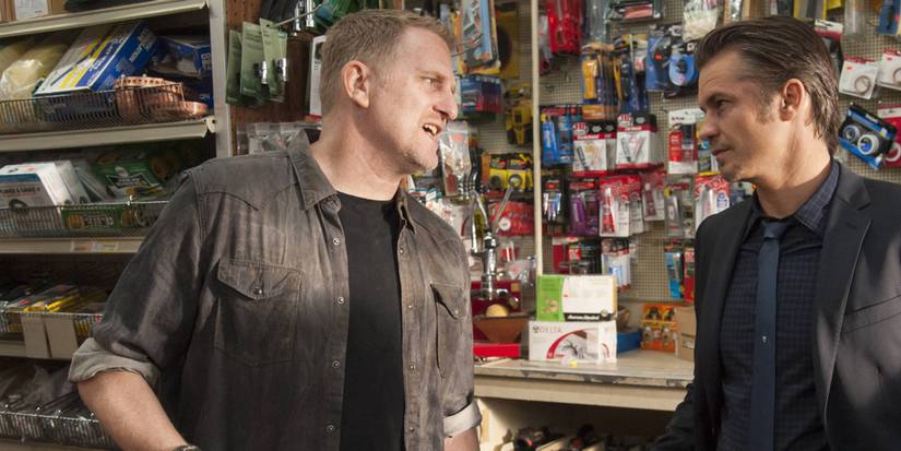 Daryl Crowe and Raylan Givens in Justified