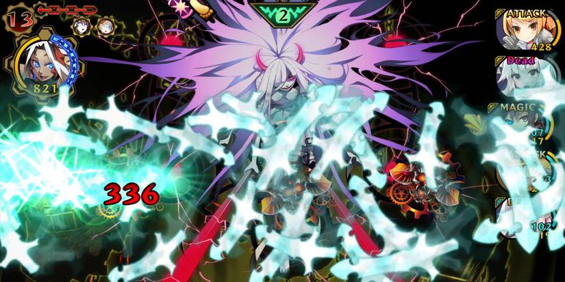 Demon Gaze Extra - A boss battle