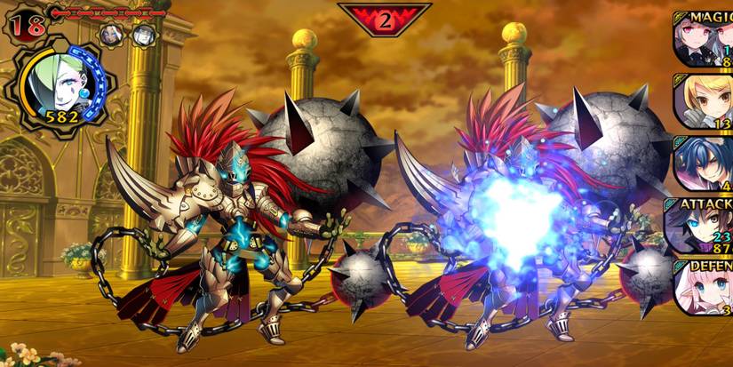 Demon Gaze Extra - Two enemies together