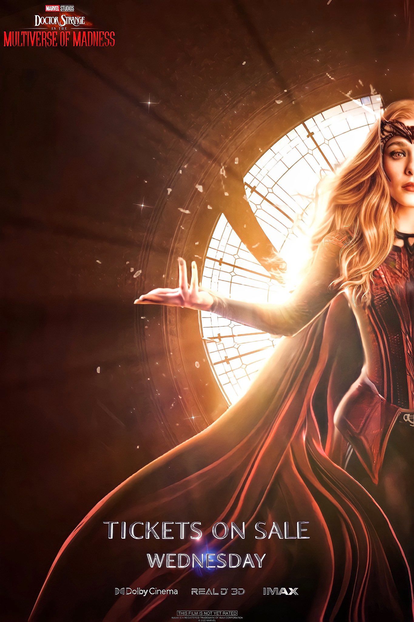 Scarlet Witch Gets New Doctor Strange 2 Poster Ahead Of Ticket Sales