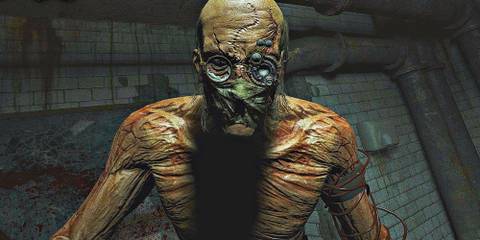 Close up of Dr. Trager from Outlast