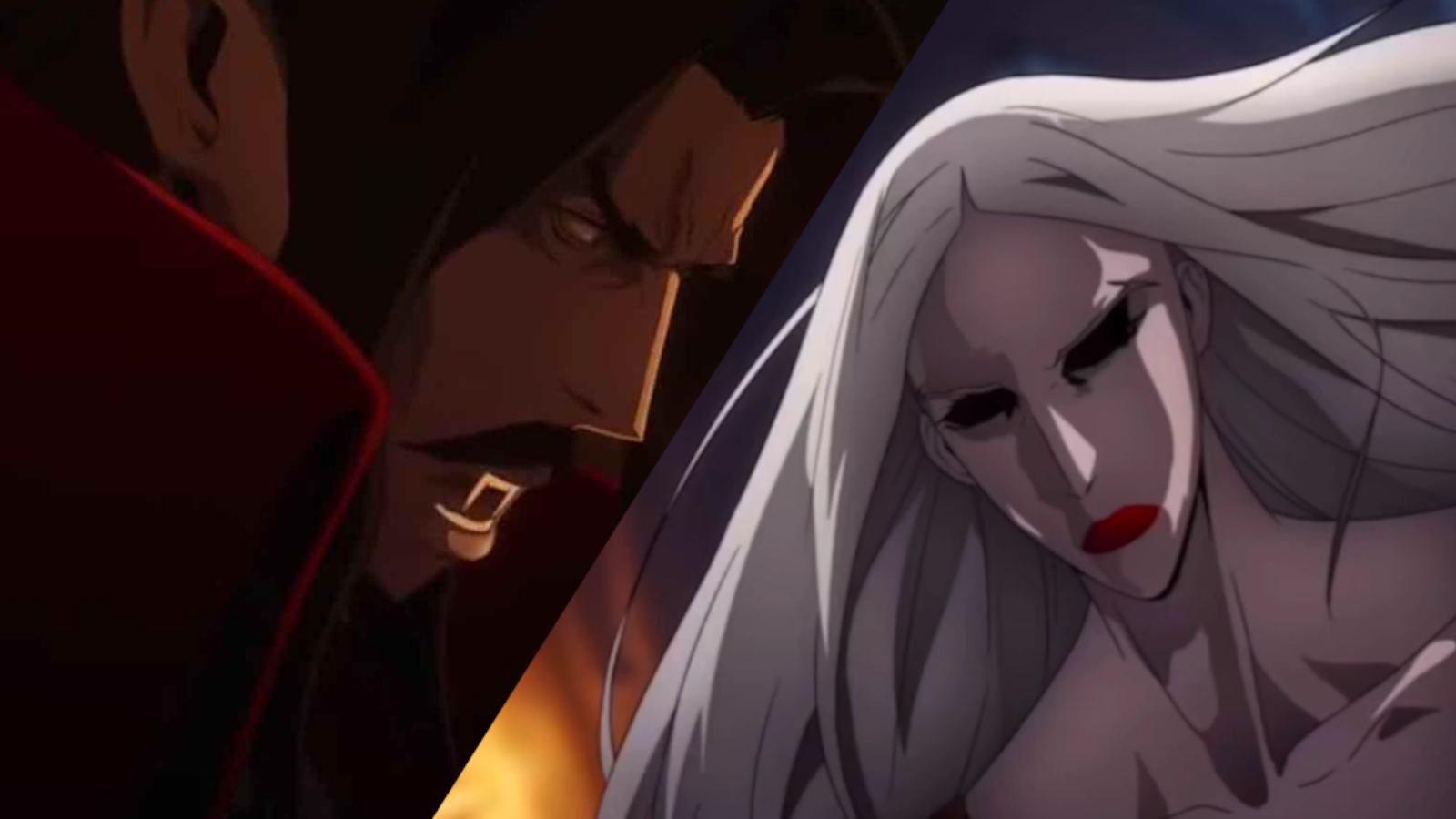 Lord Dracula and Queen Carmilla Castlevania
