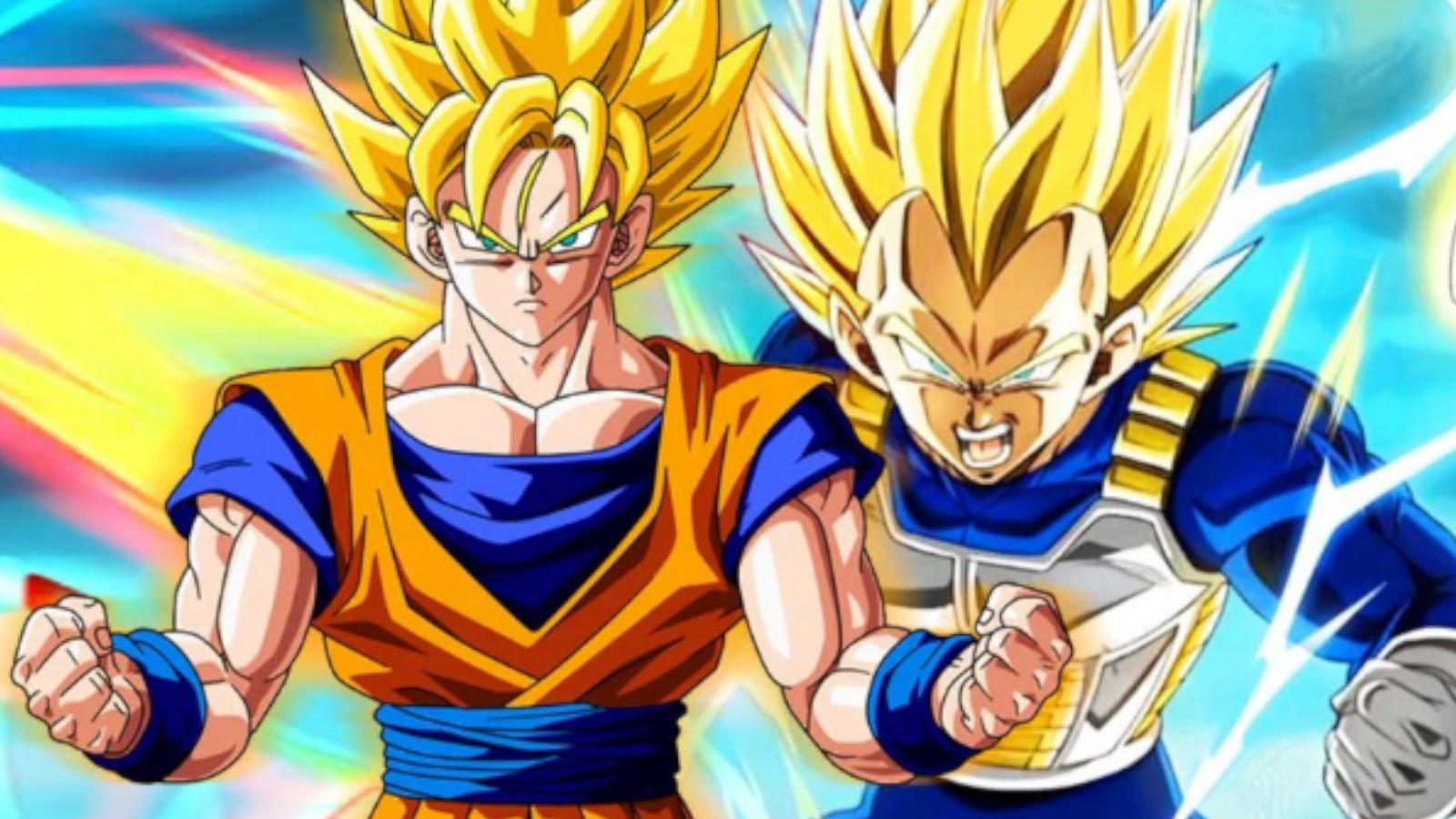Goku and Vegeta Super Saiyans Dragon Ball