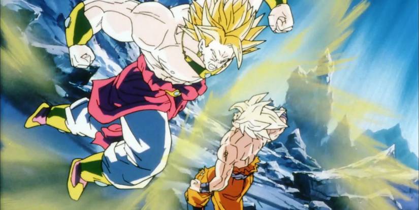 Dragon Ball Z Broly The Legendary Super Saiyan broly vs goku