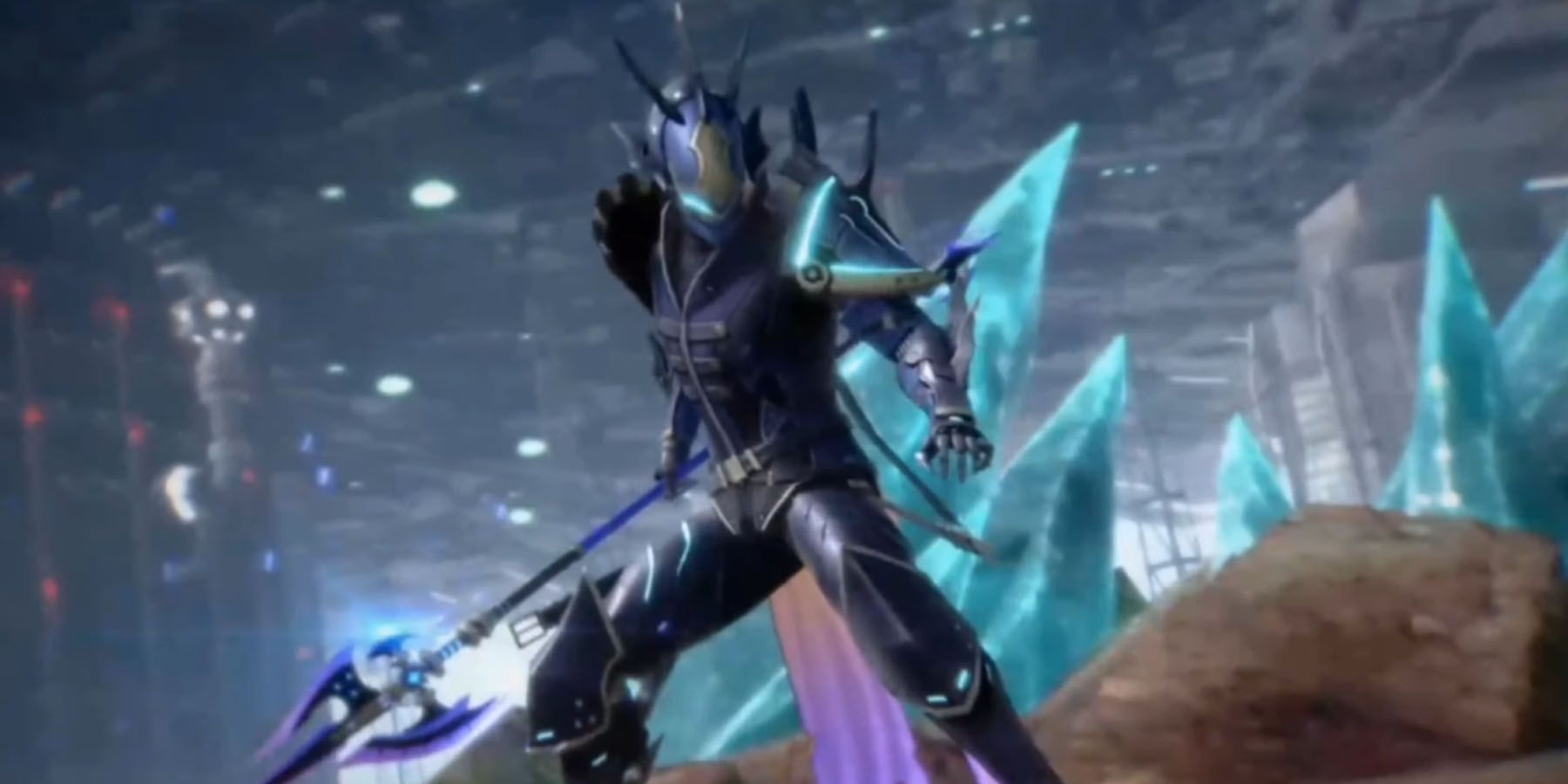 Dragoon doing a pose