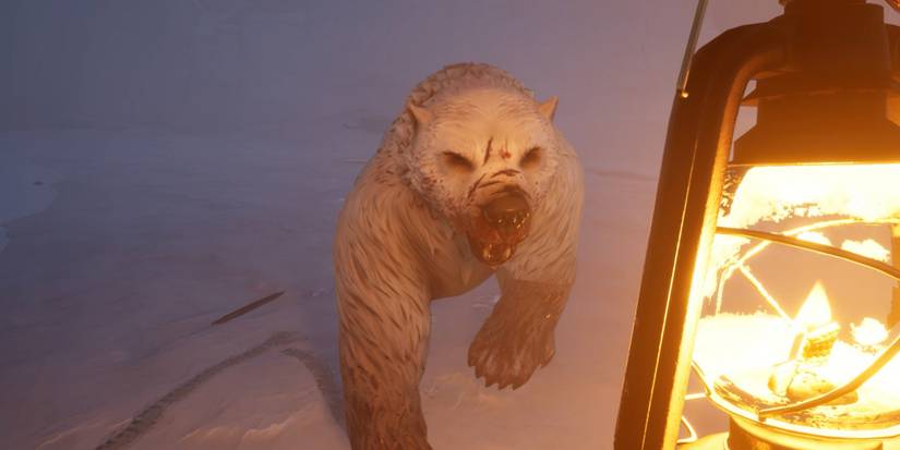 Dread Hunger - Bear rushing at player