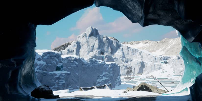 Dread Hunger - A large iceberg