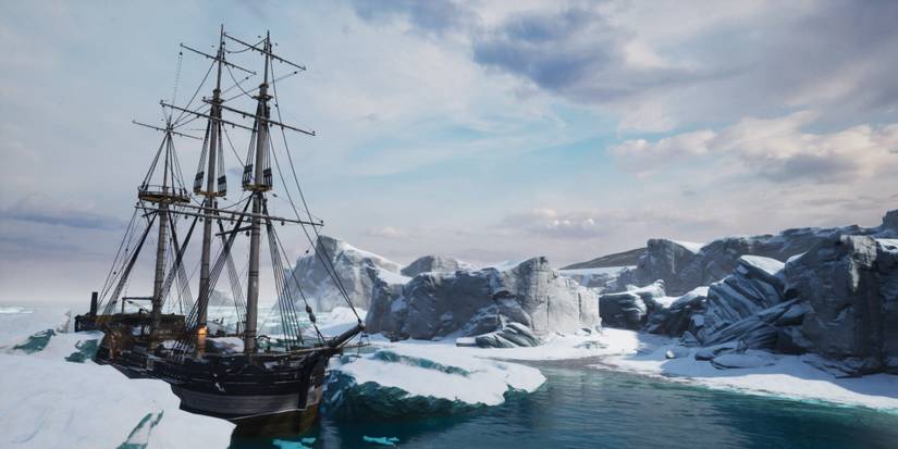 Dread Hunger - Ship on the arctic