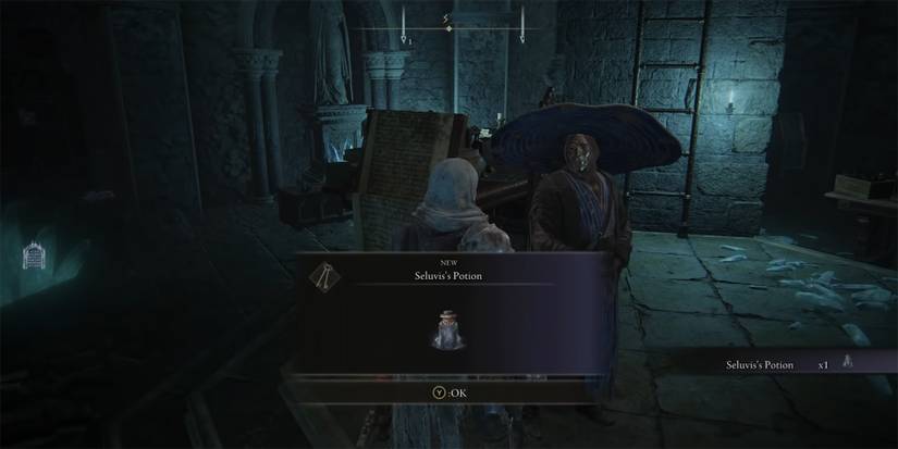 Elden Ring - Getting Selvius' Potion From Selvius NPC