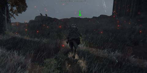 Elden Ring Cinquedea Over Cliffside