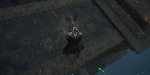 Elden Ring Down To Small Ledge