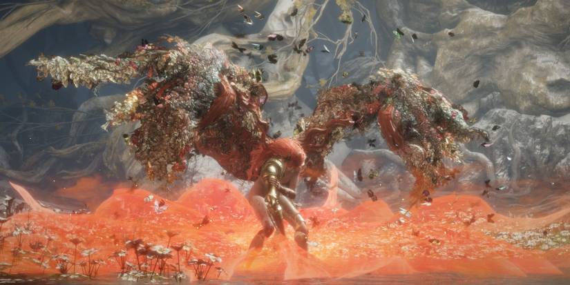 Elden Ring Guide  Malenia Blade Of Miquella Rot Goddess Boss Fight Transition Cutscene True Horror