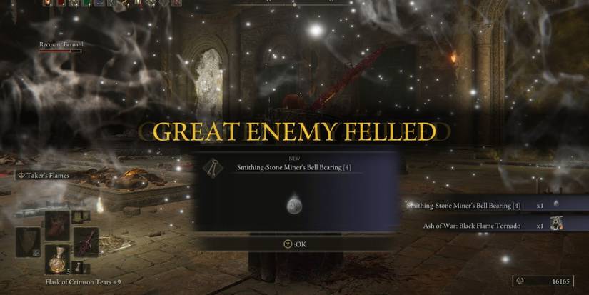 Elden Ring Guide Godskin Duo Noble Apostle Boss Fight Rewards Bell Bearing