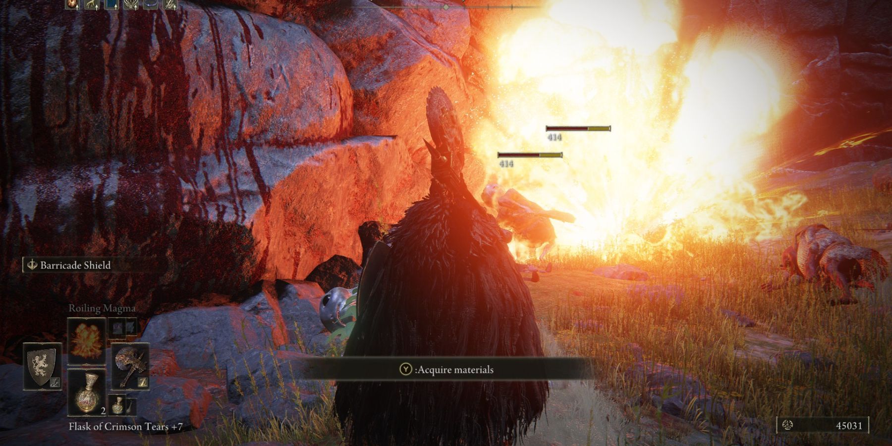 Elden Ring Palace Approach Ledge Road Farming Location Explosion