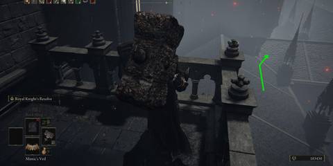 Elden Ring Raya Imbued Across Rooftops