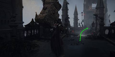 Elden Ring Raya Imbued Down Path Up Ladder