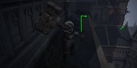 Elden Ring Raya Imbued From Ledge To Roof