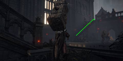 Elden Ring Raya Imbued Up Staircase