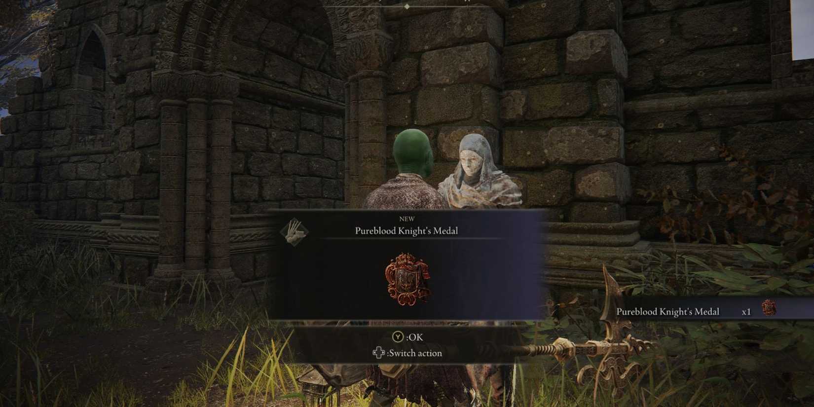 Elden Ring White Mask Varre Quest Guide Pureblood Knight's Medal