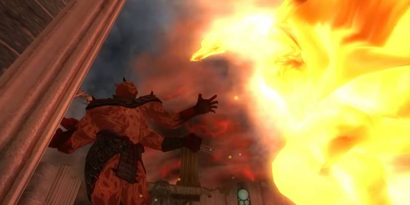 Elder Scrolls IV 4 Oblivion Mehrunes Dagon Martin Septim avatar of Akatosh