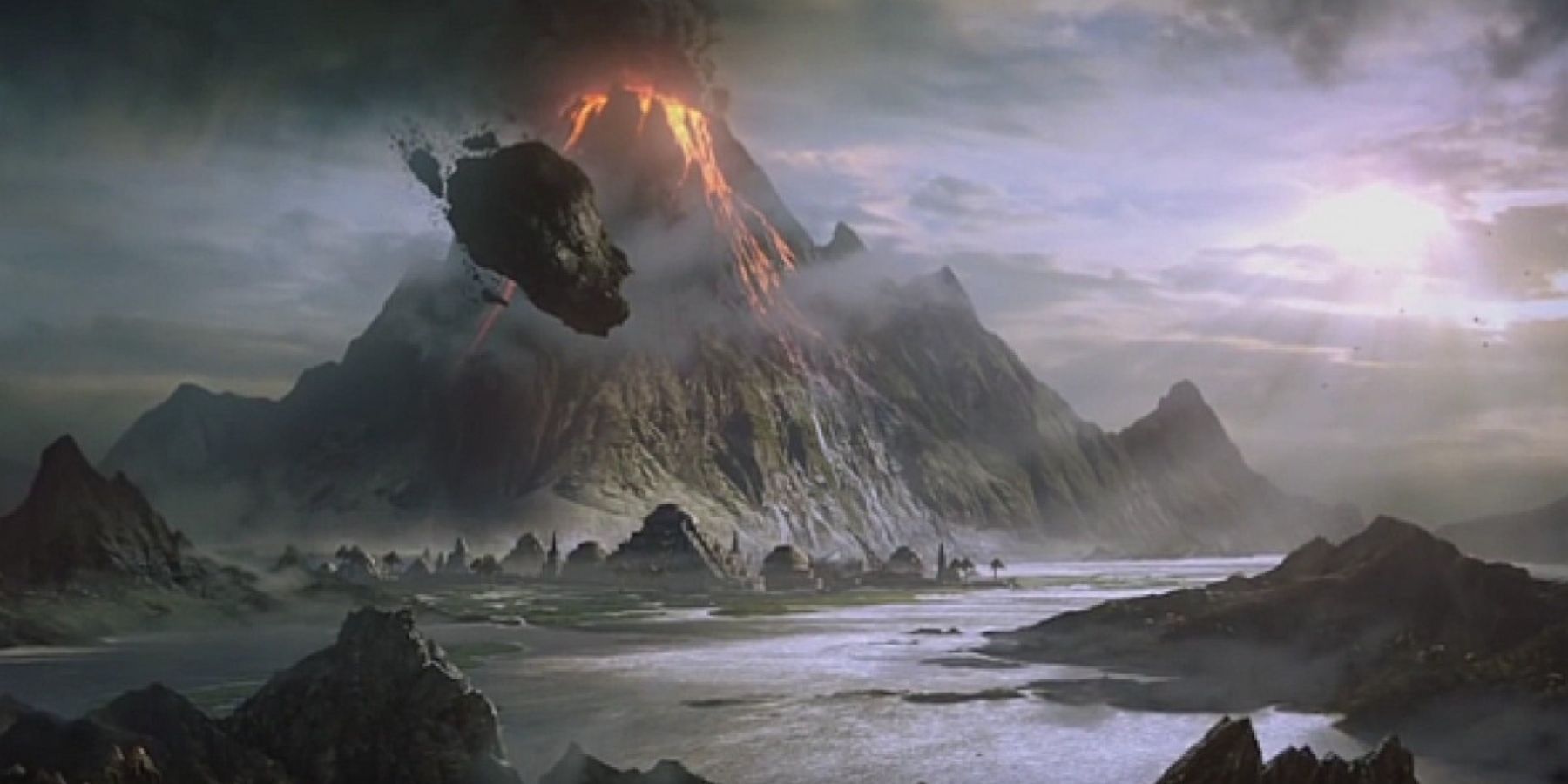 Elder Scrolls Online Morrowind Red Mountain Baar Dau Vivec City