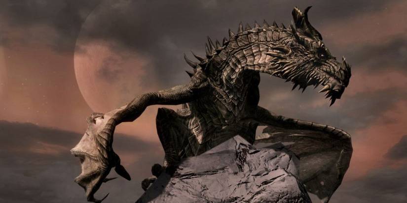 Elder Scrolls Skyrim Paarthurnax