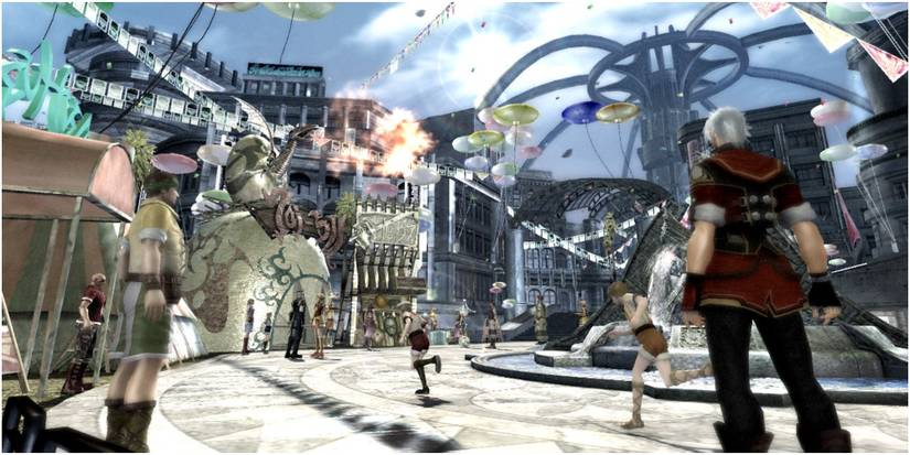 Exploring a city as the protagonist in Enchanted Arms