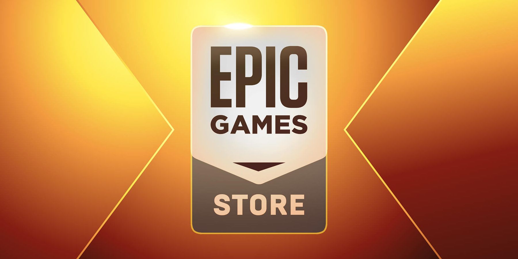 Epic Games Store gold background