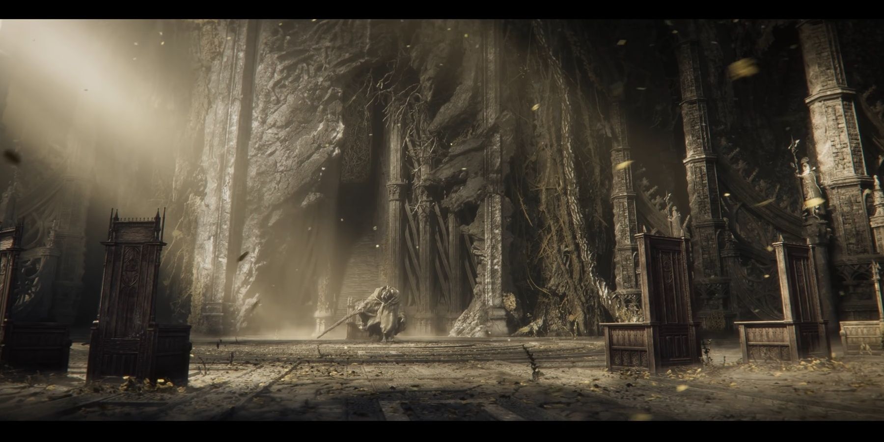 Entrance Of The Erdtree In The Cinematic Trailer