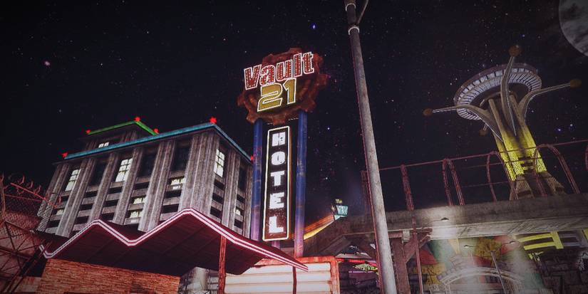 Fallout New Vegas Vault 21 Hotel New Vegas Strip
