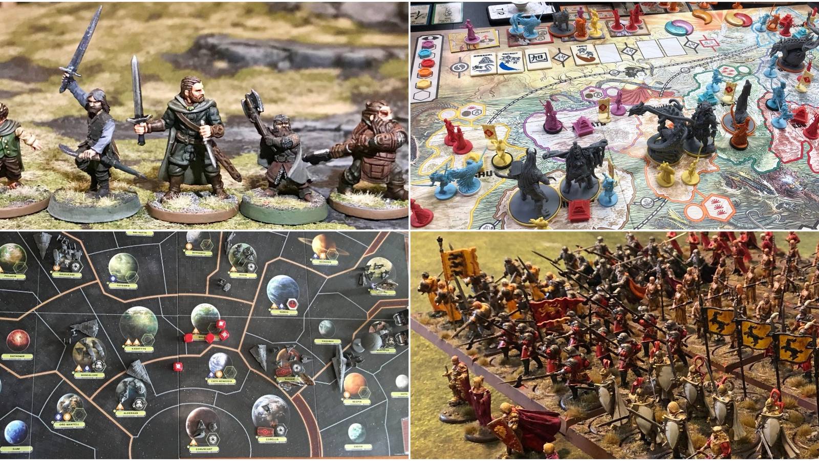 !0 Board Games Best Miniatures Feature Image