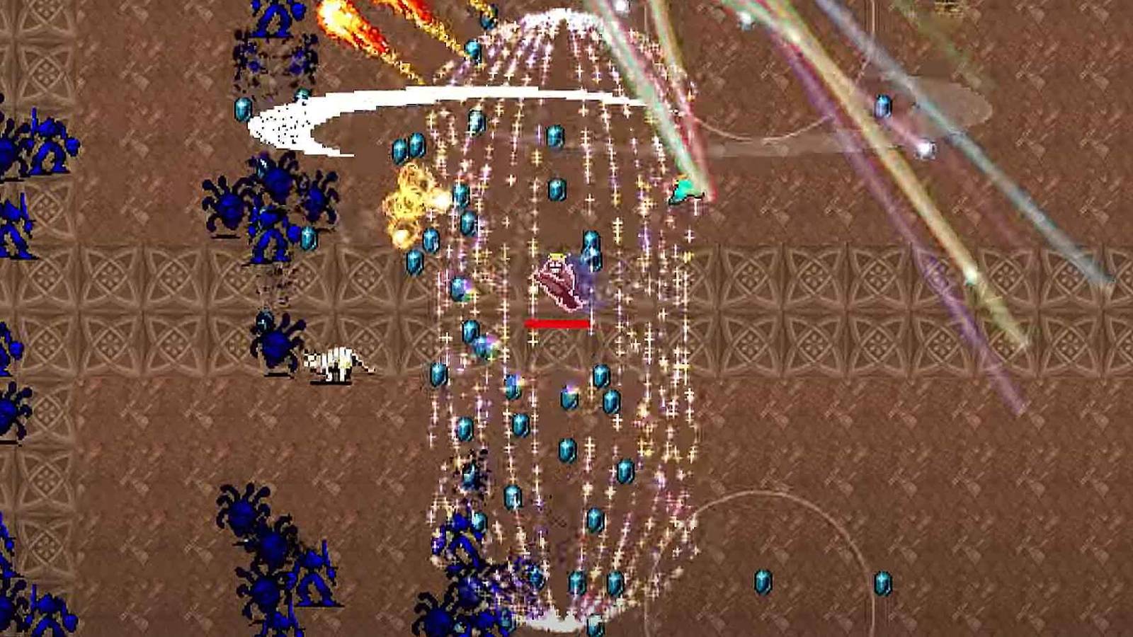 Playing Toastie In Vampire Survivors