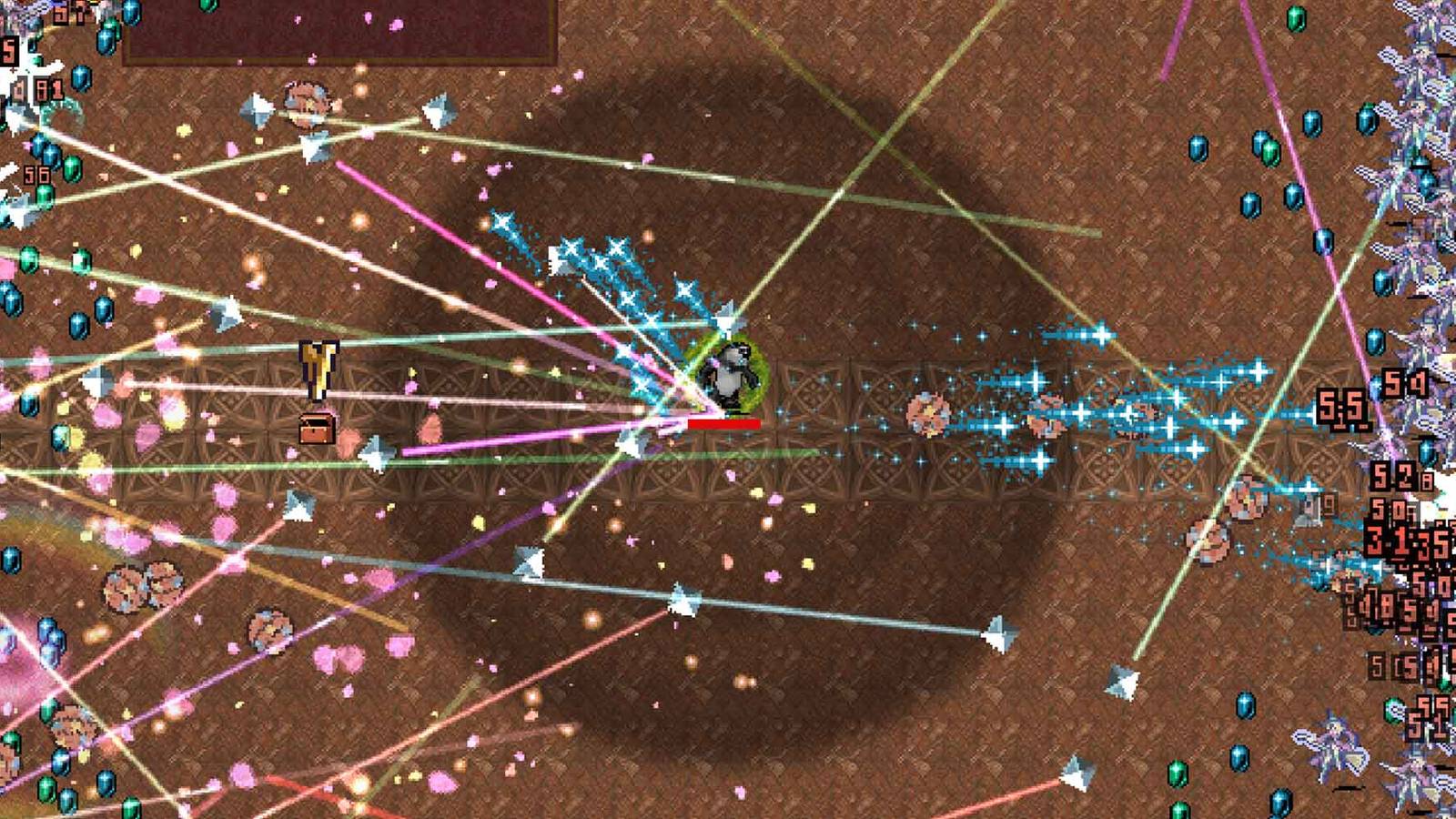 Cavallo in the Inlaid Library in Vampire Survivors