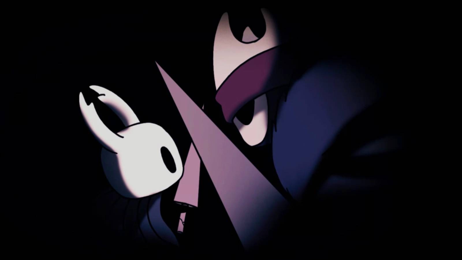 Hollow Knight the Knight learns a new Nail Art from a Nail Master