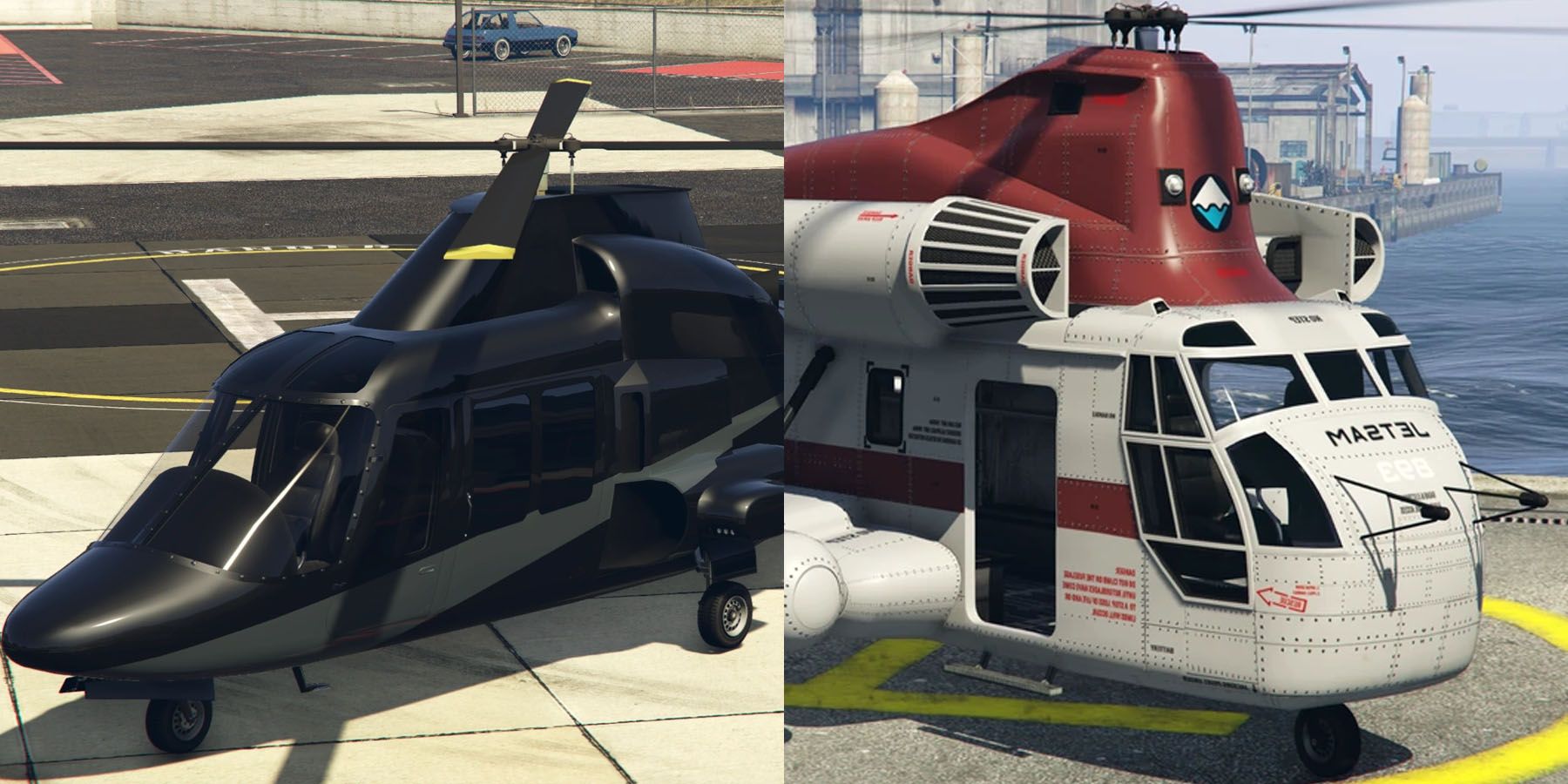 GTA 5 helicopters - list of all helicopters from GTA V