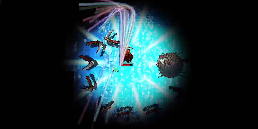 Fighting Leda in Vampire Survivors