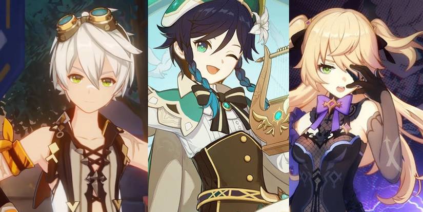 Genshin Impact Fischl Venti Bennett