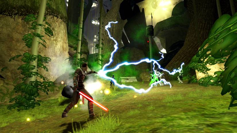 Force Unleashed lightning