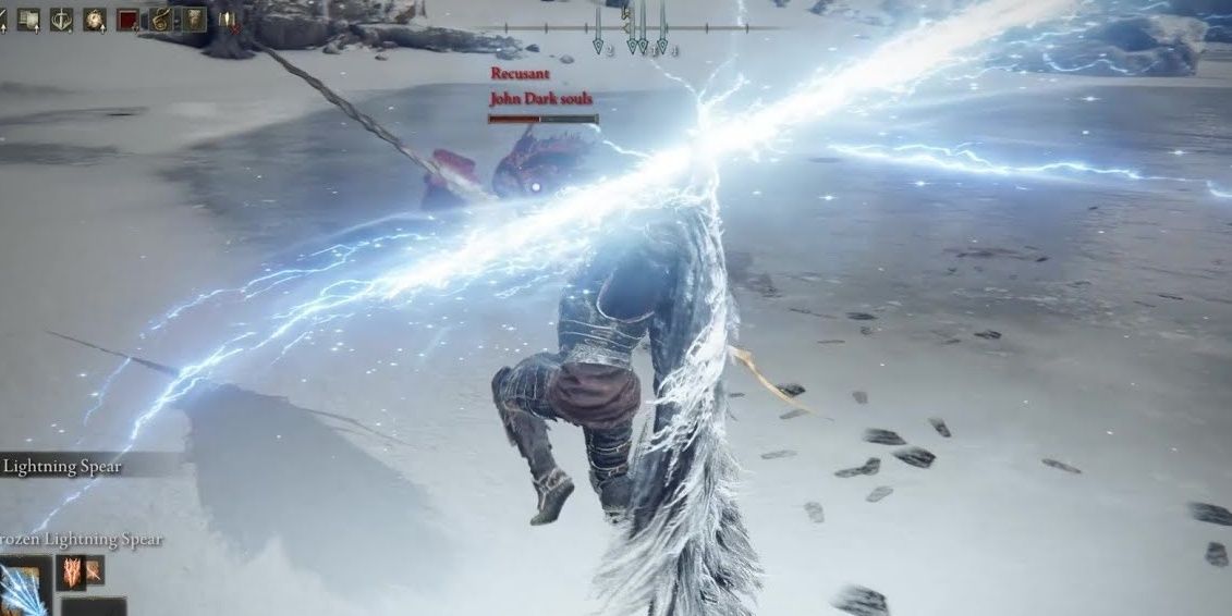 Elden Ring Frozen Lightning Spear