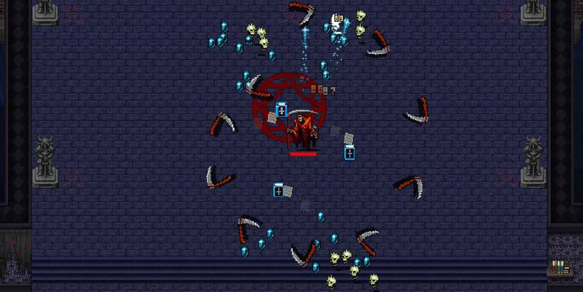 Red Death in Gallo Tower in Vampire Survivors