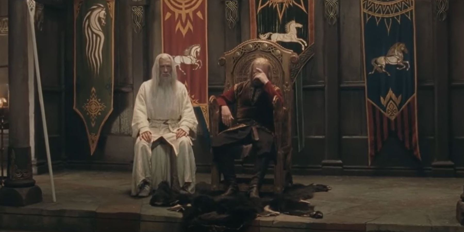 Gandalf advises Theoden