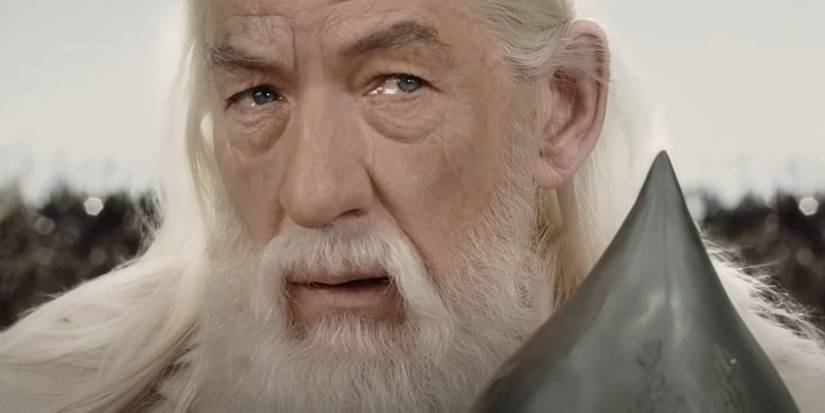 Gandalf tears for Frodo