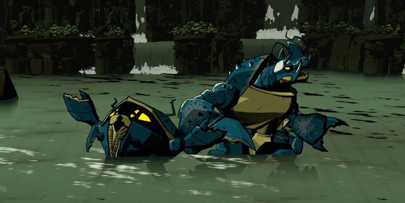 Ganira and her Minion Crab