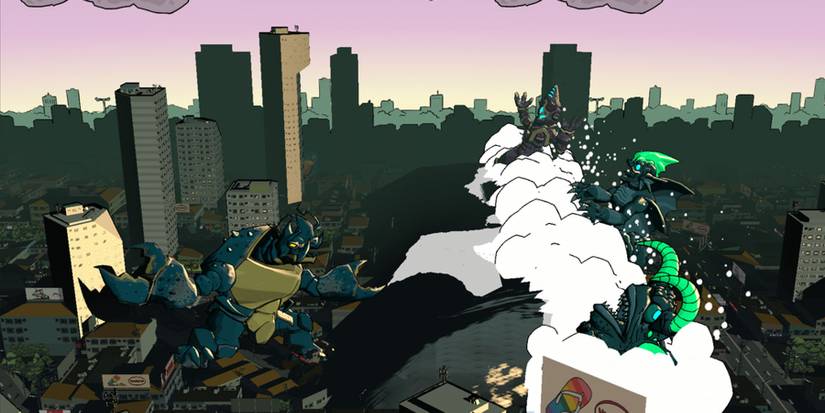 Ganira unleashing her super attack