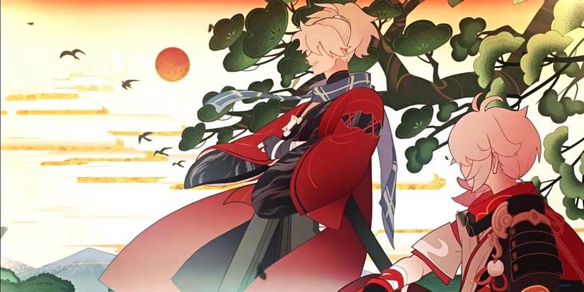 Genshin Impact Kazuha Friend Tomo