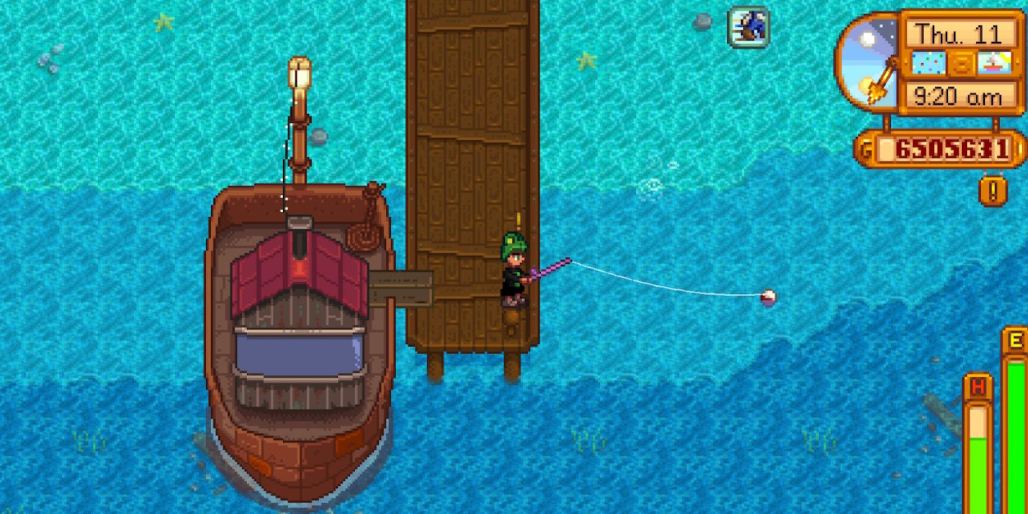 Ginger Island Fishing in Stardew Valley