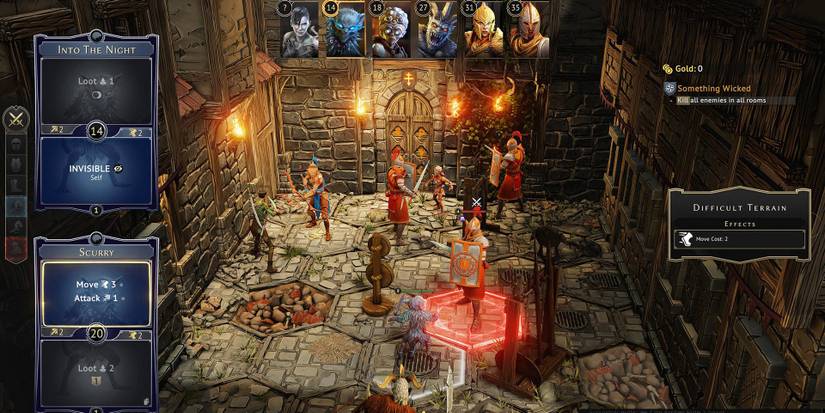 Gloomhaven choosing targets to attack 