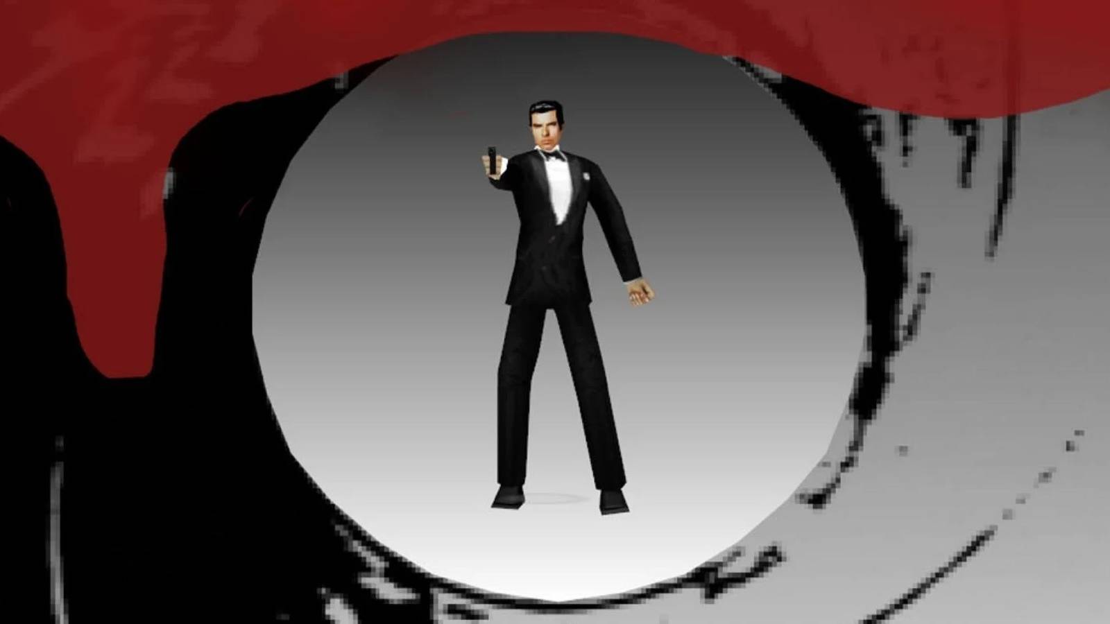 Goldeneye 007 classic barrel opening sequence